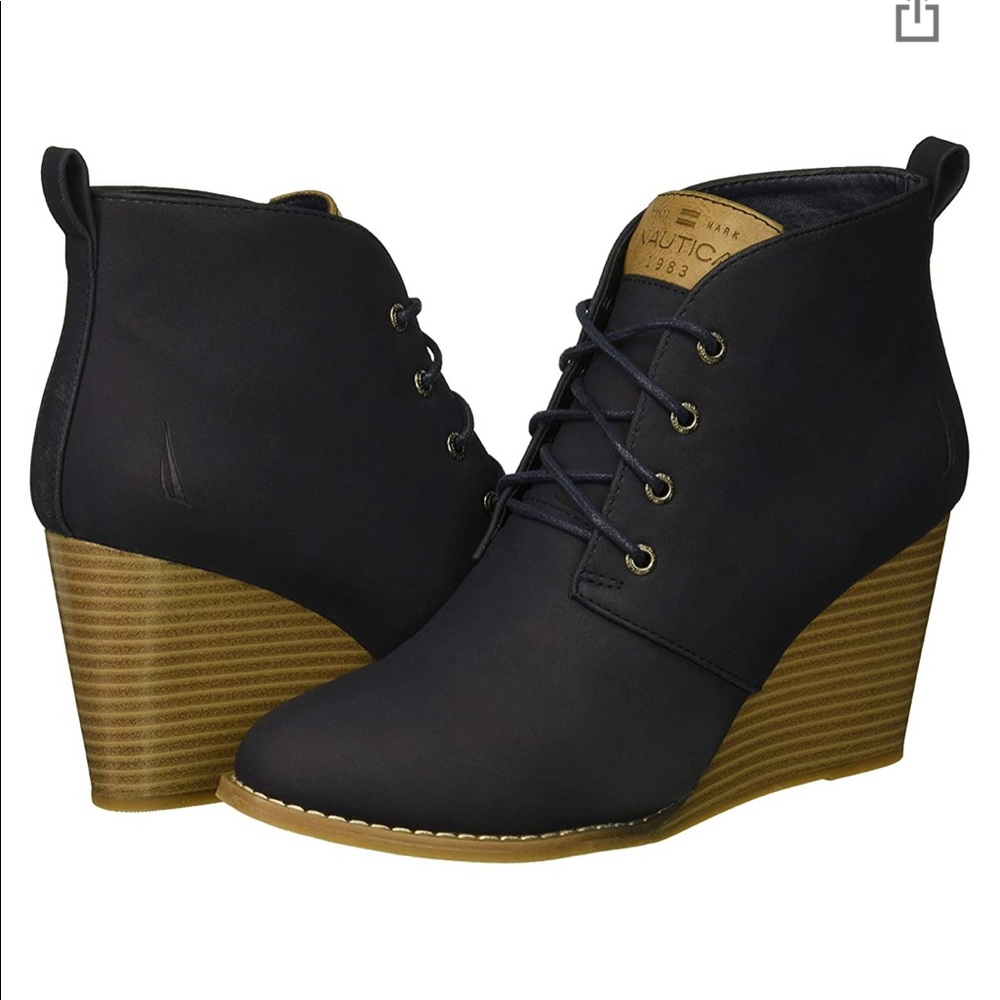 Nautica blue ankle boot